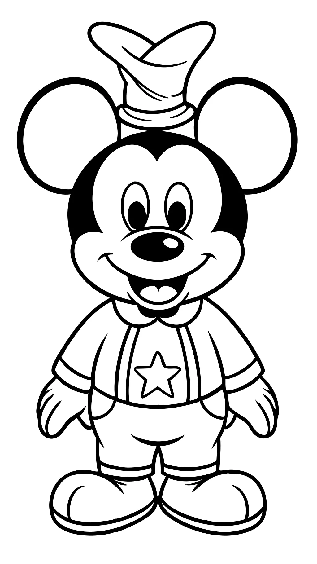 Páginas para colorear para niños Disney